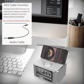 Boxa Bluetooth Ceas Radio Mega Bass X7