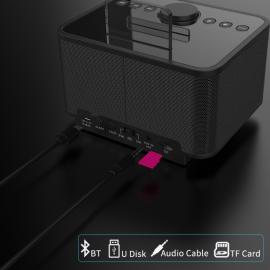 Boxa Bluetooth Ceas Radio Mega Bass X7