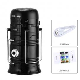 Boxa portabila Bluetooth in forma de lampadar cu gaz