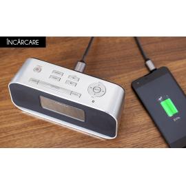 Ceas radio cu boxa bluetooth Kruger & Matz