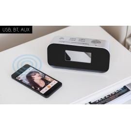 Ceas radio cu boxa bluetooth Kruger & Matz