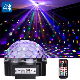 Glob disco audio bluetooth cu telecomanda
