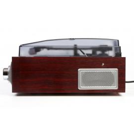 Pick Up Gramofon cu radio FM si ceas alarma