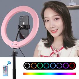 Kit Vlogging LED circular cu telecomanda