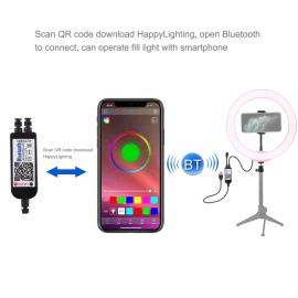 Kit Vlogging LED circular cu telecomanda