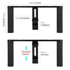 Kit profesional pentru vlogging cu LED circular