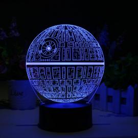 Lampa LED Star Wars DEATH STAR