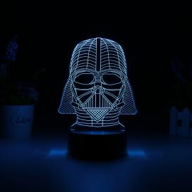 Lampa LED cap Darth Vader