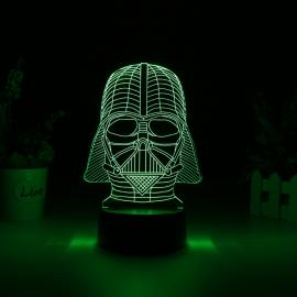 Lampa LED cap Darth Vader