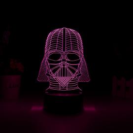 Lampa LED cap Darth Vader