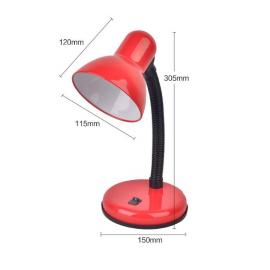 Lampa de birou clasica din metal cu brat flexibil