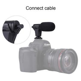 Microfon stereo pentru smartphone, vlogging