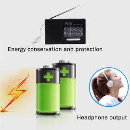 Mini Radio retro vintage cu Slot card Micro SD si USB