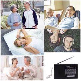 Mini Radio retro vintage cu Slot card Micro SD si USB