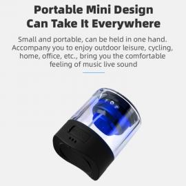 Set 2 Mini boxe bluetooth stereo magnetice