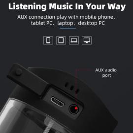 Set 2 Mini boxe bluetooth stereo magnetice