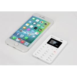 Mini telefon smart GSM Bluetooth, carte de vizita