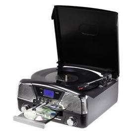 Pick Up, Gramofon, CD Player, Mp3, Combina audio Negru