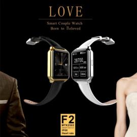 Smartwatch IPS 360 grade, curea piele, ultima generatie, waterproof