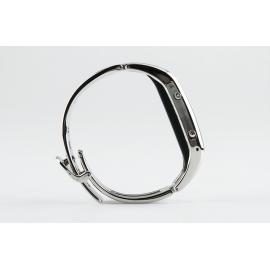 SmartWatch cu bluetooth 3.0, pedometru, metalic