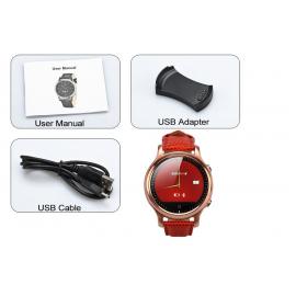 Smartwatch pentru femei cu Pedometru si Bluetooth Android si IOS