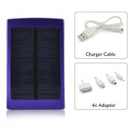 Acumulator extern portabil solar, powerbank 15000 mAh