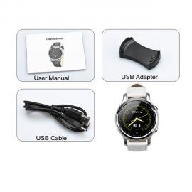 Smartwatch pentru femei cu Pedometru si Bluetooth Android si IOS