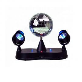 Glob Disco cu spoturi LED
