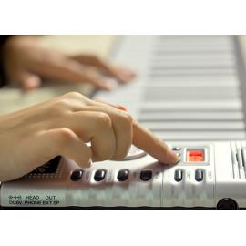 Pian portabil, flexibil, clape portabile