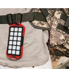 Baterie externa 6000 mAh Weatherproof cu Leduri